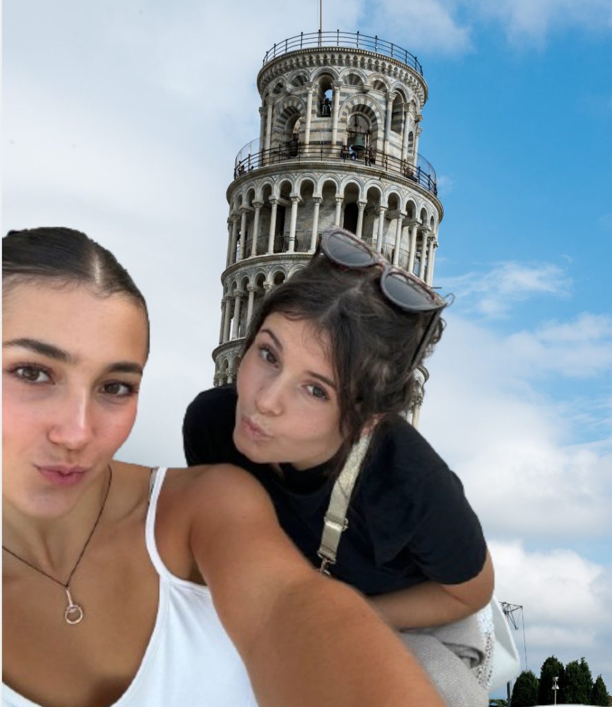 Pauline et Ludivine à Rome