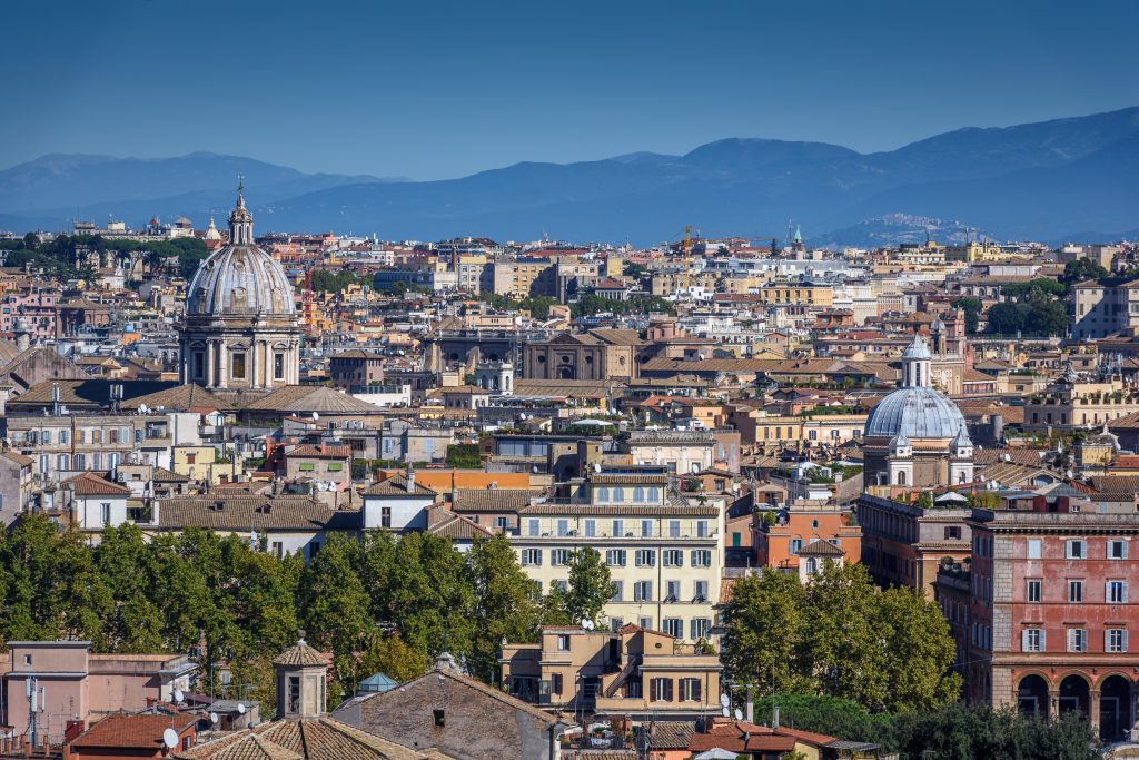 Vue depuis le Mont Gianicolo